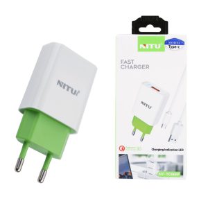 شارژر تایپ سی نیتو مدل Nitu NT-TC66F کد 5631 - سیکاس کالا 049