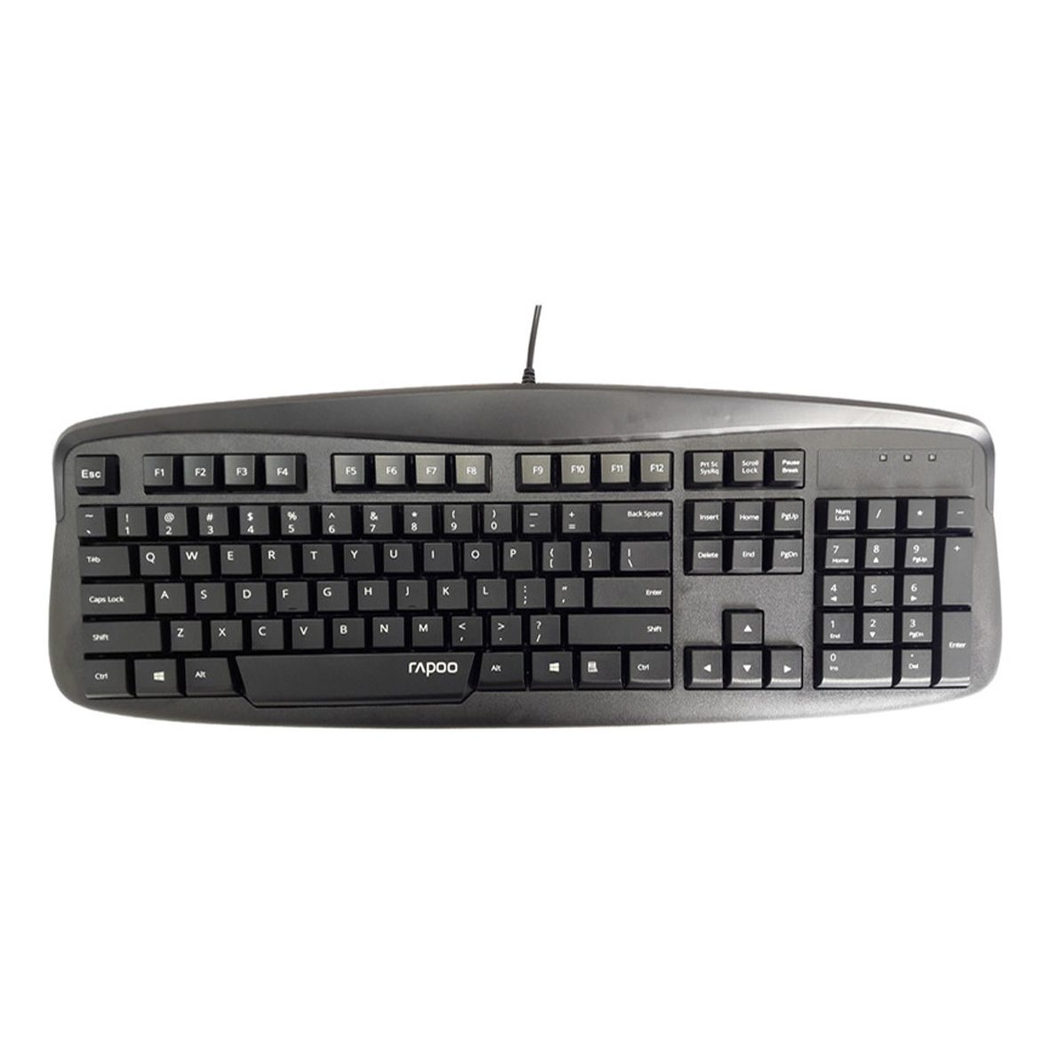 124 کیبورد رپو مدل NK2500 ا Rapoo NK2500 Keyboard کد 2621 - تصویر 1