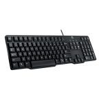 کیبورد لاجیتک مدل k100 ا K100 Classic PS2 Keyboard کد 2584