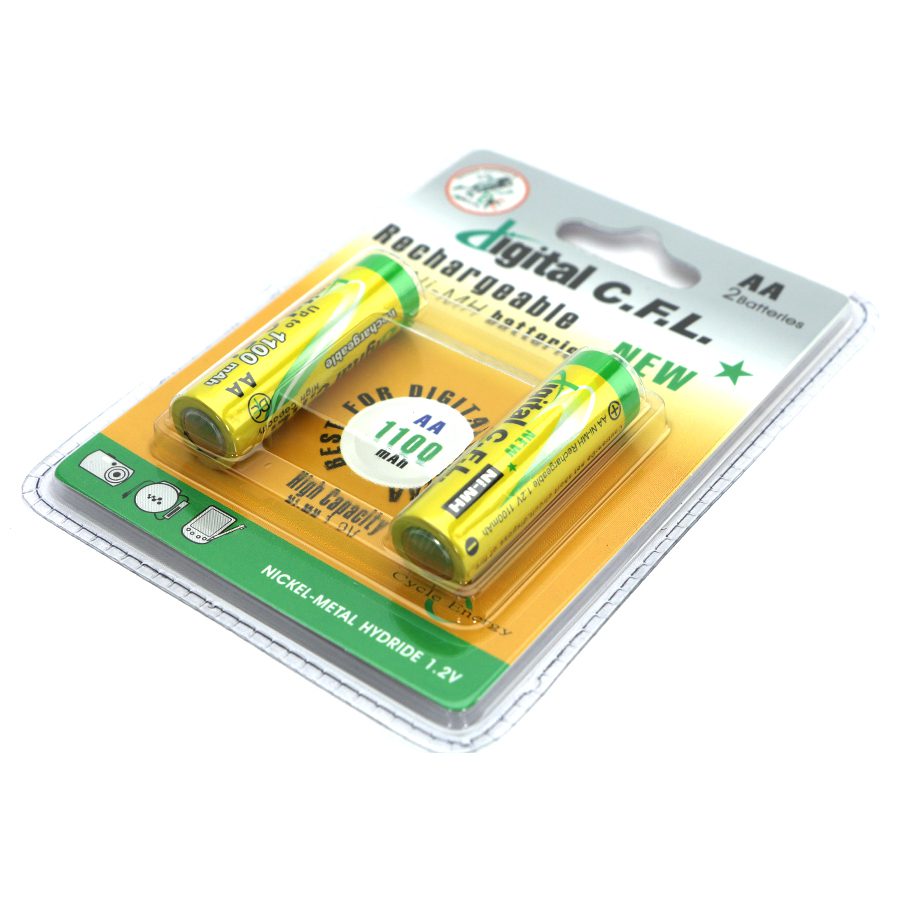 باطری شارژی قلمی CFL 1100 میلی آمپر کد 3377 - سیکاس کالا باطری شارژی قلمی CFL 1100 میلی آمپر — تصویر 2