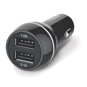 شارژر فندکی دو پورت فیلیپس مدل DLP2357/10 — تصویر 2