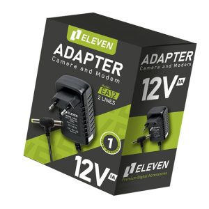 آداپتور 12 ولت 1 آمپر 2 پورت ELEVEN مدل EA12 کد 4862 - سیکاس کالا آداپتور 12 ولت 1 آمپر 2 پورت ELEVEN مدل EA12 — تصویر 4