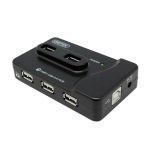هاب USB شش پورت با قابلیت شارژ یونیتک مدل Y-2072 ا Y-2072 USB2.0 6Port Hub with Charging Port — تصویر 2