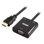 مبدل HDMI به VGA یونیتک مدل Y-6355 همراه با آداپتور Micro/Mini HDMI — تصویر 4