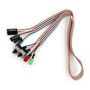 کلید پاور و ریست مادربرد دارای LED کد 4878 - سیکاس کالا کلید پاور و ریست مادربرد دارای LED — تصویر 2