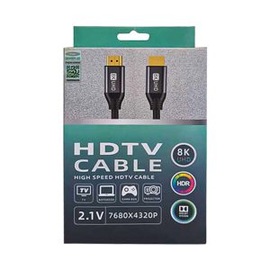 کابل HDMI 8K 2.1V پی نت گلد طول 1متر کد 4949 - سیکاس کالا کابل HDMI 8K 2.1V پی نت گلد طول 1متر — تصویر 3