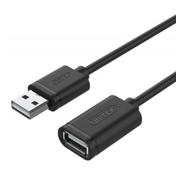 کابل افزایش طول USB 2.0 یونیتک مدل Y-C418GBK به طول 5 متر — تصویر 5