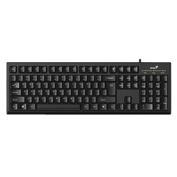 کیبورد باسیم جنیوس مدل Smart KB-100 ا Smart KB-100 Multimedia Keyboard — تصویر 4