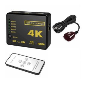 سوئیچ HDMI کنترل دار 4K ونتولینک - سیکاس کالا سوئیچ HDMI کنترل دار 4K ونتولینک