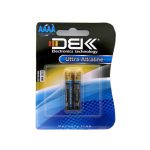 باطری اولترا آلکالاین DBK سایز AAAA مدل ultra alkaline بسته 2 عددی — تصویر 2
