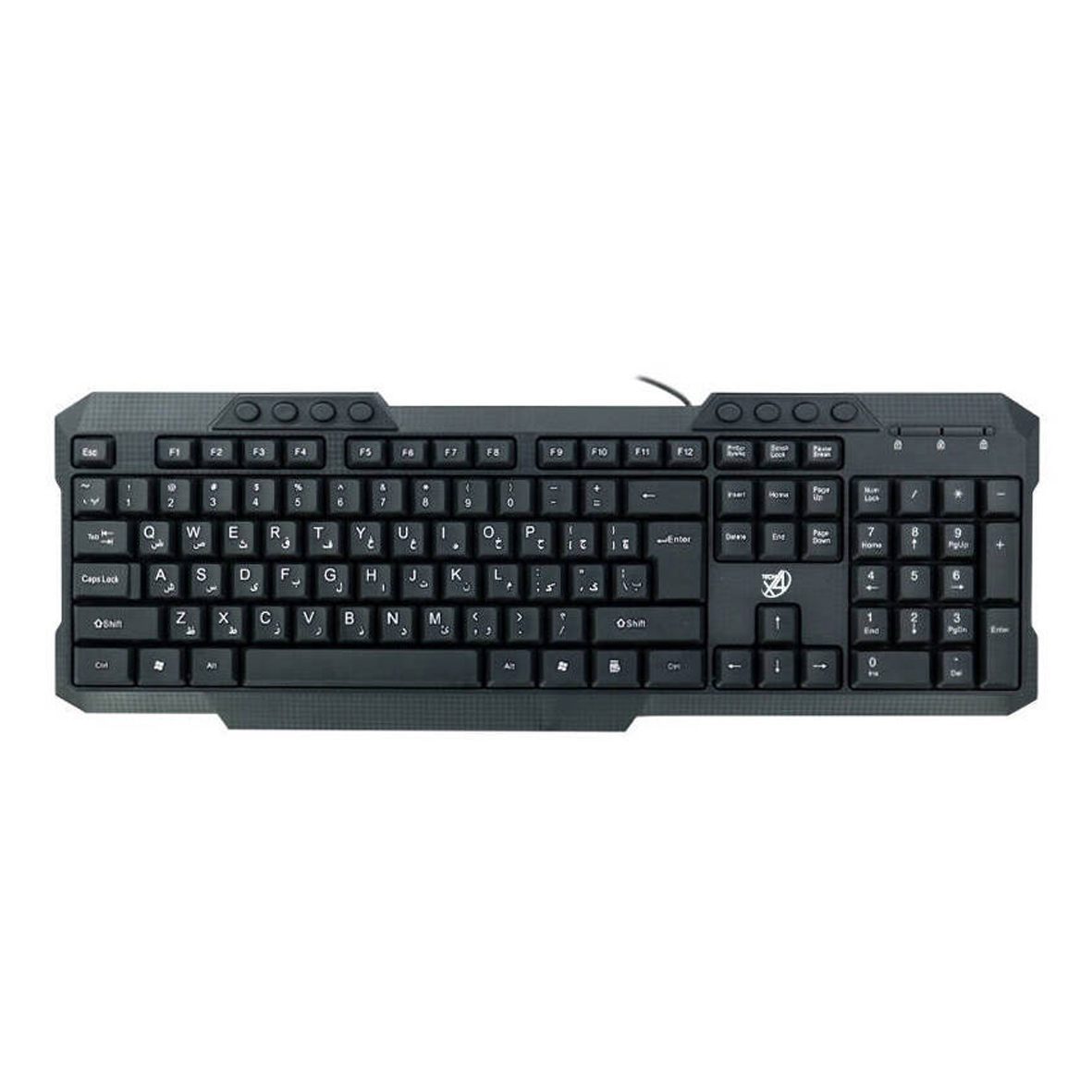 1542 کیبورد X4Tech مدل X33 ا X4Tech X33 Wierd Keyboard — تصویر 2
