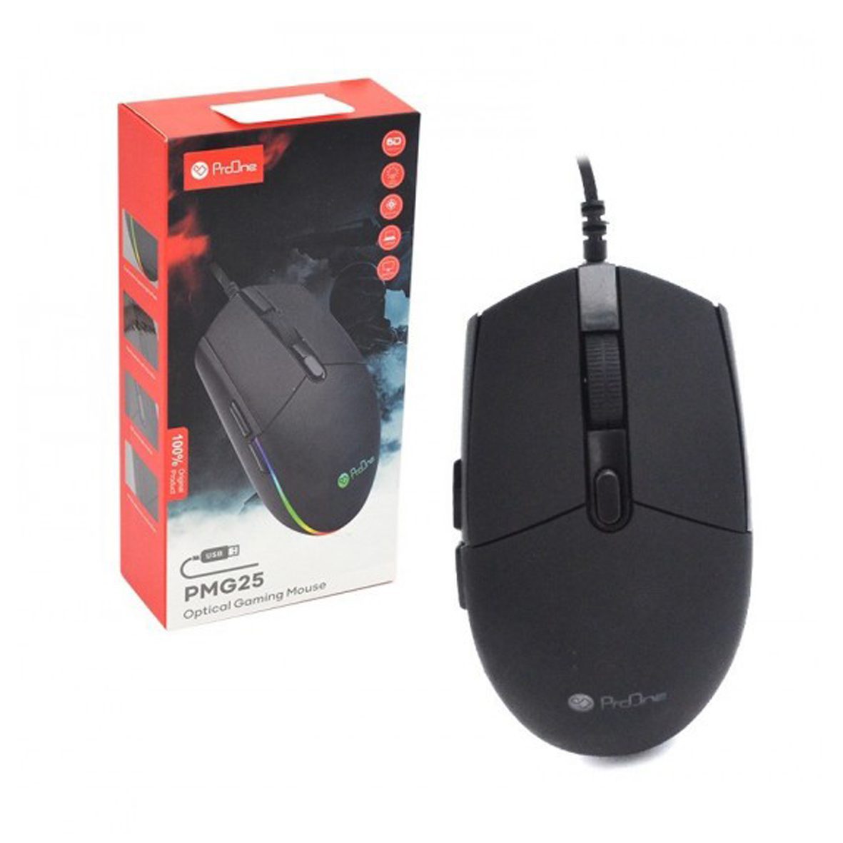 ماوس گیمینگ پرووان مدل PMG25 ا Mouse PMG25 ProOne کد 5311 - سیکاس کالا ماوس گیمینگ پرووان مدل PMG25 ا Mouse PMG25 ProOne — تصویر 2
