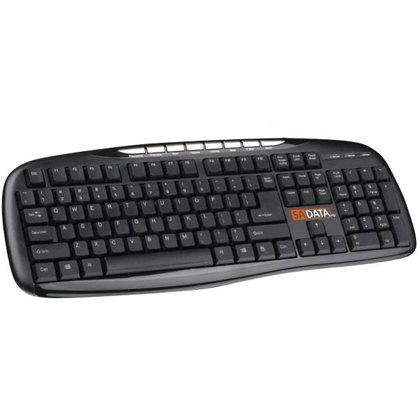 کیبورد سیم دار سادیتا KM-8000 ا SADATA KM-8000 Wired Keyboard کد 2422 - سیکاس کالا کیبورد سیم دار سادیتا KM-8000 ا SADATA KM-8000 Wired Keyboard — تصویر 2