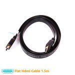 کابل HDMI فلت PHILIPS به طول 1.5 متر — تصویر 2