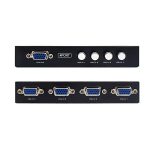 سوئیچ VGA فلزی دستی 4 پورت — تصویر 4