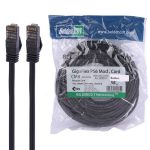 کابل شبکه 15 متری CAT6 مشکی ضخیم بلدن کد 8701