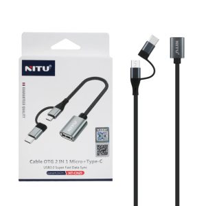 تبدیل کابلدار OTG به میکرو و تایپ سی نیتو 21 کد 5203 - سیکاس کالا تبدیل کابلدار OTG به میکرو و تایپ سی نیتو 21 — تصویر 2