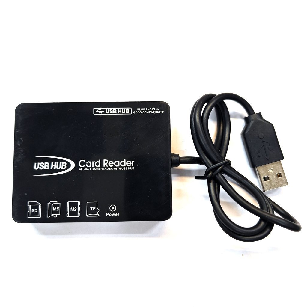 هاب 3 پورت USB و رم ریدر همه کاره کمبو کد 0071-7505 — تصویر 2