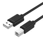 کابل USB پرینتر یونیتک مدل Y-C420GBK طول 3 متر ا Unitek Y-C420GBK printer USB cable 3 meters — تصویر 2