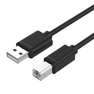 کابل USB پرینتر یونیتک مدل Y-C420GBK طول 3 متر ا Unitek Y-C420GBK printer USB cable 3 meters — تصویر 2