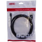 کابل افزایش طول USB 3.0 یونیتک مدل Y-C457GBK به طول 1 متر — تصویر 2