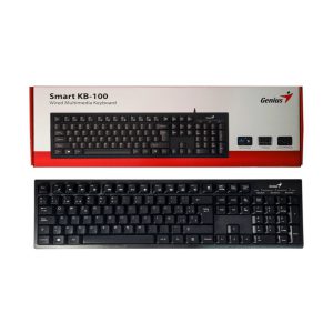 کیبورد باسیم جنیوس مدل Smart KB-100 ا Smart KB-100 Multimedia Keyboard