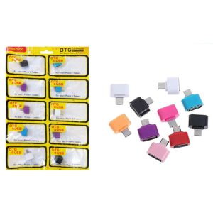 تبدیل OTG میکرو FASHION پلاستیکی کد 3086 - سیکاس کالا 267