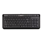 کیبورد با سیم ای فور تک مدل KL-40 ا A4Tech KL-40 Wired Multimedia Keyboard کد 3158