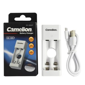 شارژر باطری 2 پورت کاملیون 806 کد 4376 - سیکاس کالا شارژر باطری 2 پورت کاملیون 806 — تصویر 2