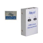سوئیچ پرینتر 2 پورت رویال مدل FJ-U025 — تصویر 2