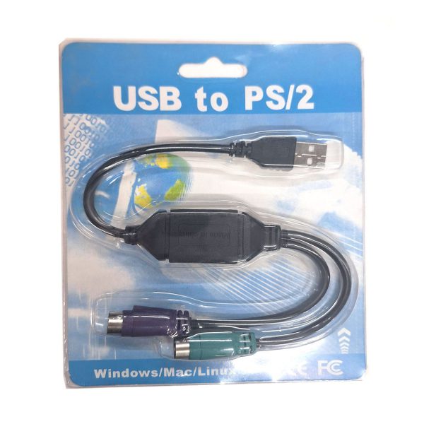 کابل تبدیل ps2 به USB به طول 30 سانتی متر — تصویر 2