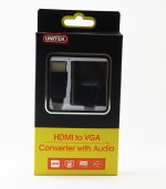 مبدل HDMI به VGA یونیتک مدل Y-6333 ا Y-6333 HDMI to VGA Converter