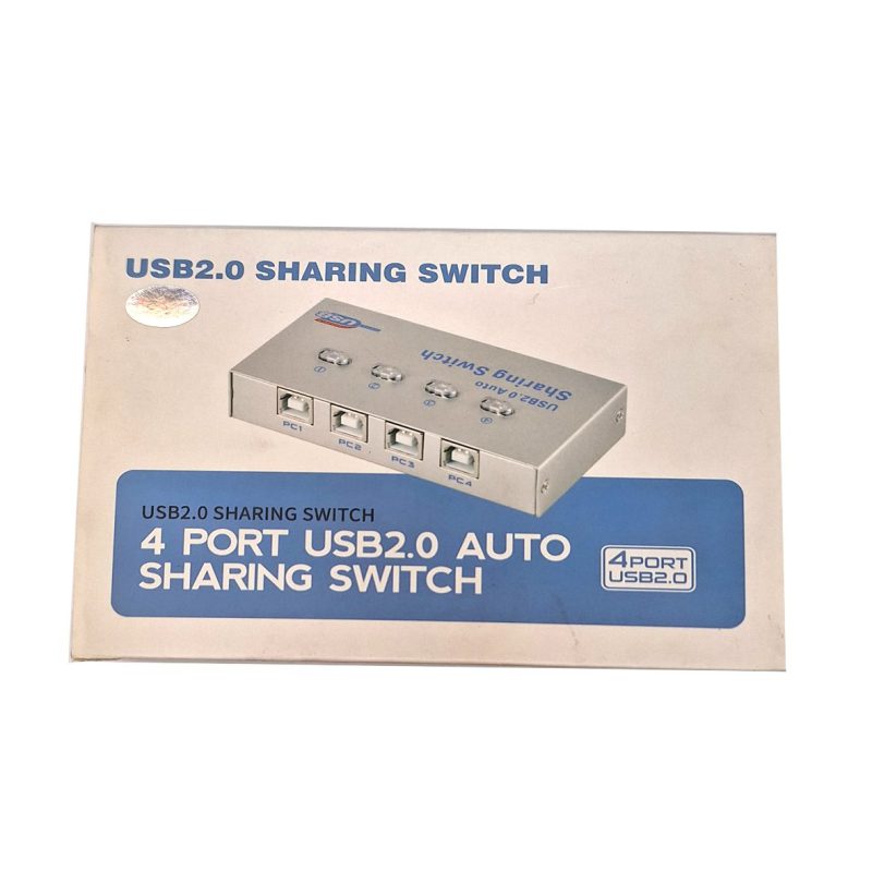سوئیچ پرینتر اتوماتیک رویال 4پورت مدل 4UA — تصویر 3
