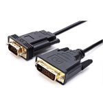 کابل DVI به VGA ضخیم به طول 1/5 متر کد 0184