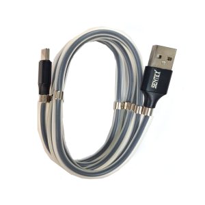کابل تبدیل مگنتی USB به USB-C سنتکس مدل CSM1 طول 1 متر