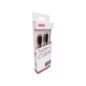 کابل دیتا USB Type-C به Micro B USB3.0 هارد اکسترنال یونیتک مدل Y-C475BK