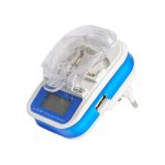 شارژر همه کاره باتری موبایل LCD دار کد 2904-8498-8499 — تصویر 7