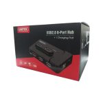 هاب USB شش پورت با قابلیت شارژ یونیتک مدل Y-2072 ا Y-2072 USB2.0 6Port Hub with Charging Port