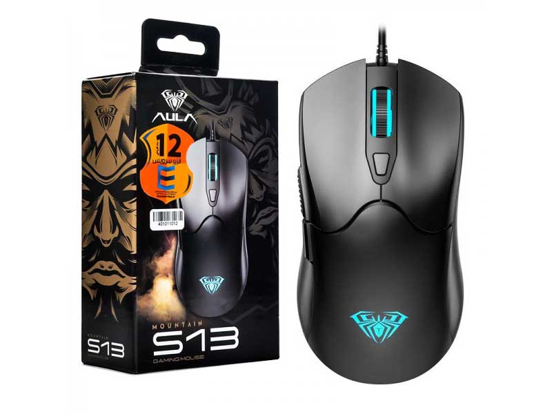 ماوس گیمینگ آئولا مدل AULA S13 ا GAMING MOUSE S13 کد 5778 - سیکاس کالا ماوس گیمینگ آئولا مدل AULA S13 ا GAMING MOUSE S13