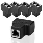 تبدیل 1 به 2 شبکه فلزی RJ45