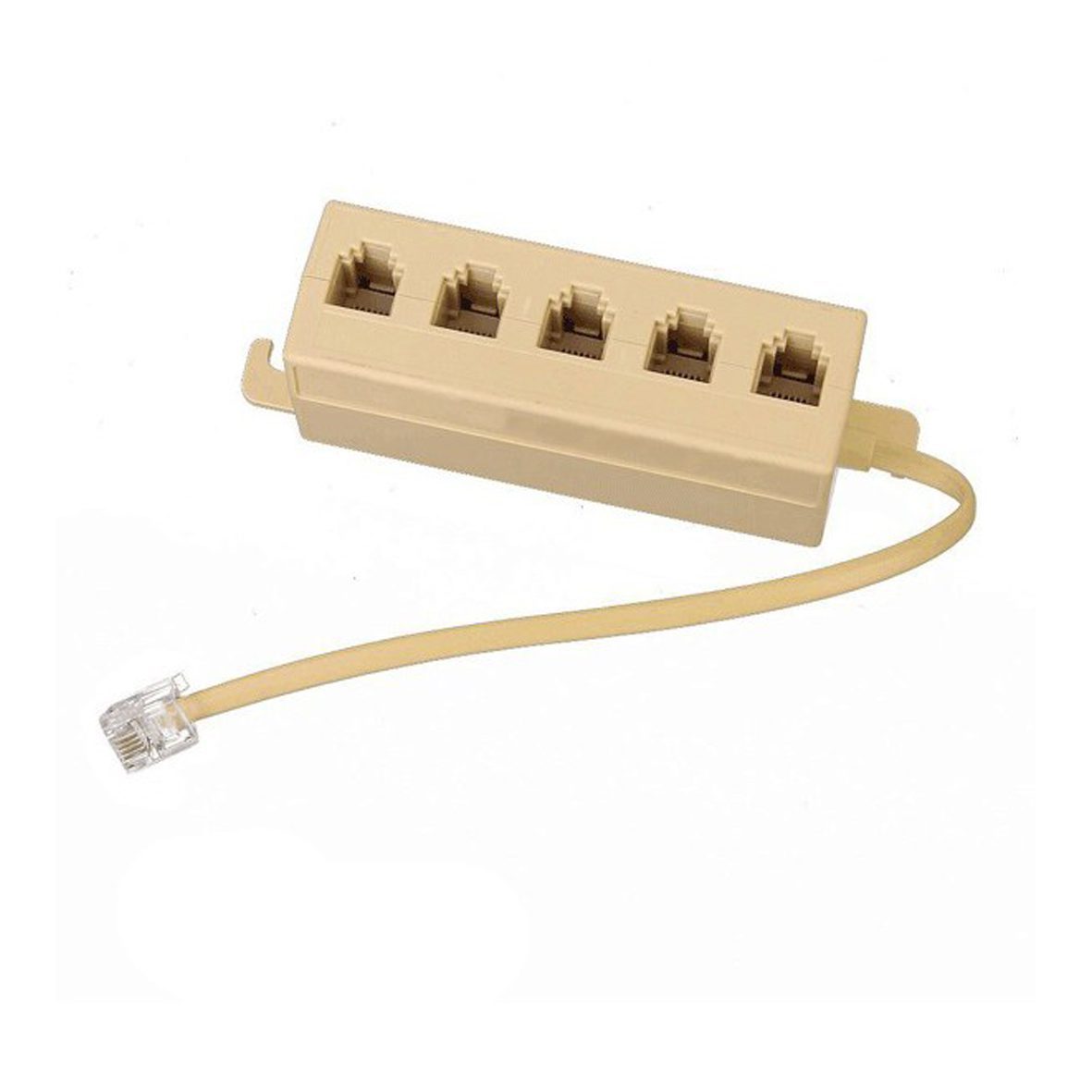 تبدیل 1 به 5 سوکت تلفن ا Convert 1 to 5 phone sockets کد 0811 - سیکاس کالا 755