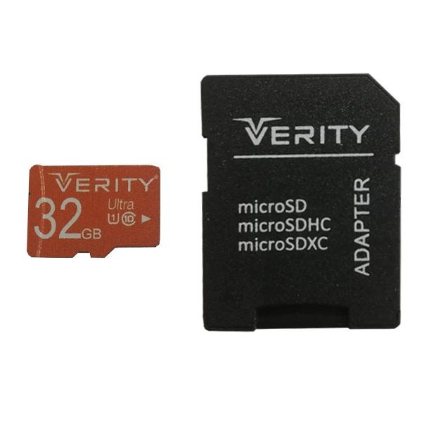 کارت حافظه micro SDHC وریتی ظرفیت 32 گیگابایت به همراه آداپتور SD