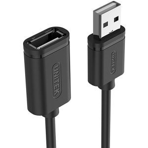 کابل افزایش طول USB 2.0 یونیتک مدل Y-C418GBK به طول 5 متر — تصویر 4