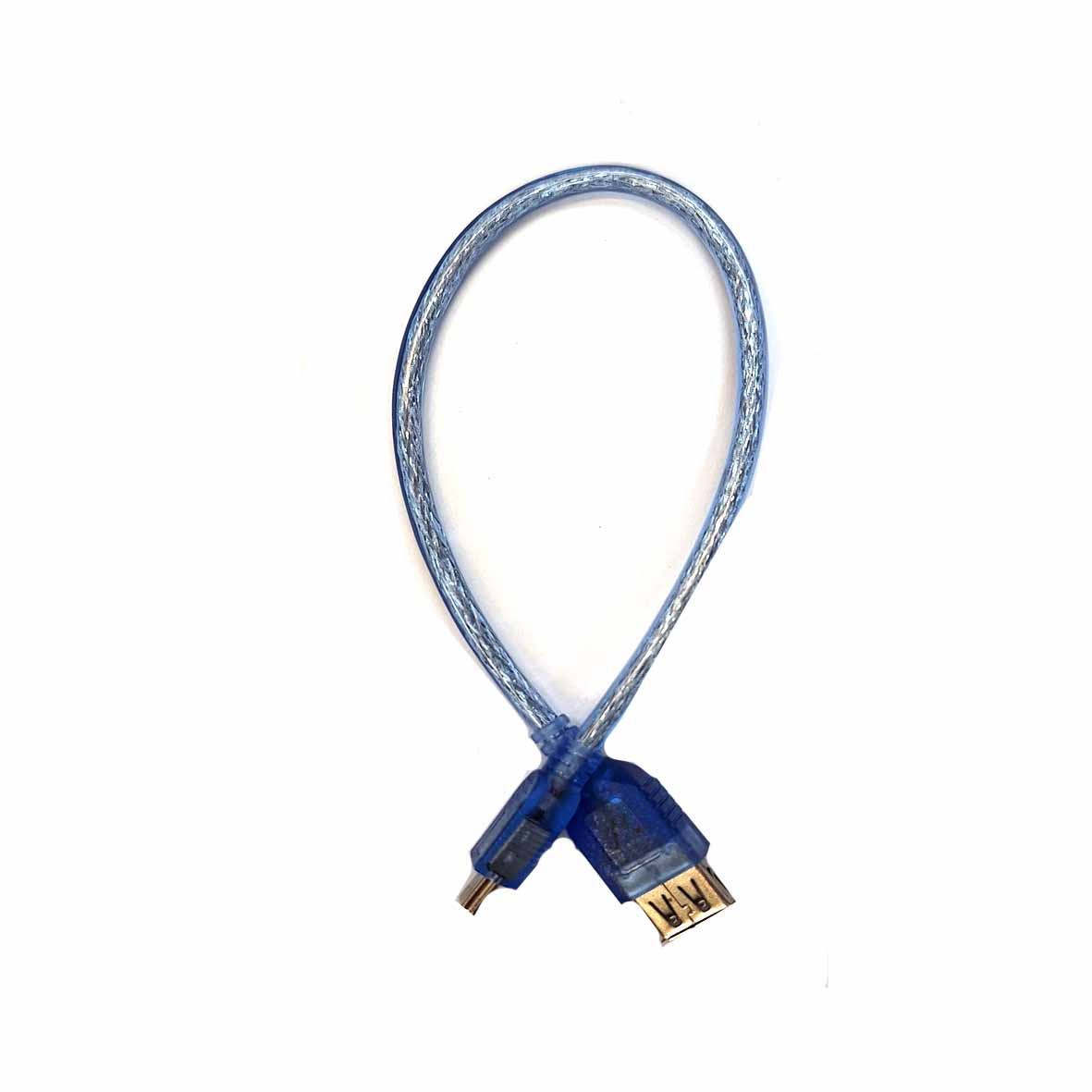 کابل تبدیل USB-A به Mini USB شیلددار 30 سانت پی نت کد 1213 - سیکاس کالا کابل تبدیل USB-A به Mini USB شیلددار 30 سانت پی نت