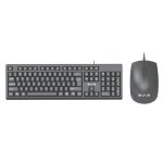 کیبورد و ماوس سیم دار آئولا AC101 کد 5894