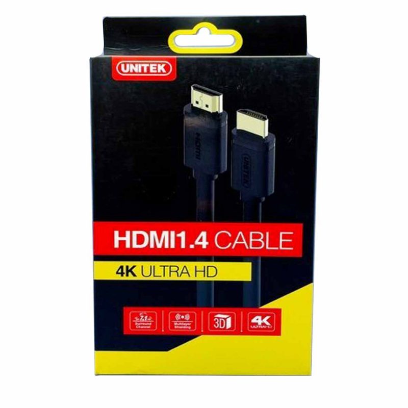 کابل HDMI یونیتک مدل Y-C139M طول 3 متر ا UNITEK Y-C139M HDMI Cable 3m