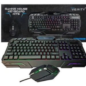 کیبورد و ماوس گیمینگ وریتی مدل KB6121GCW ا VERITY KB6121GCW Keyboard — تصویر 2