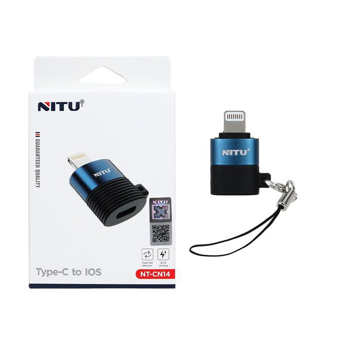 تبدیل Nitu CN14 Type-C To Lightning کد 5610 - سیکاس کالا تبدیل Nitu CN14 Type-C To Lightning — تصویر 3