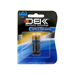 باطری اولترا آلکالاین DBK سایز AAAA مدل ultra alkaline بسته 2 عددی