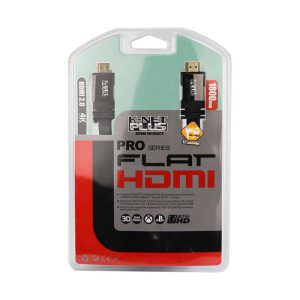کابل HDMI 2.0 Flat کی نت پلاس به طول 1.8متر ا HDMI2.0 Flat Cable 1.8m
